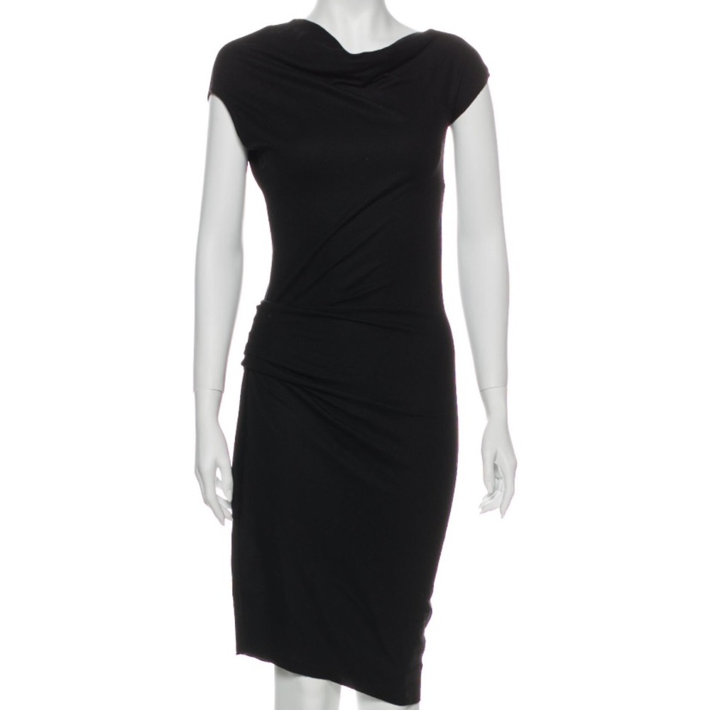 Helmet Lang off shoulder wool dress 🖤